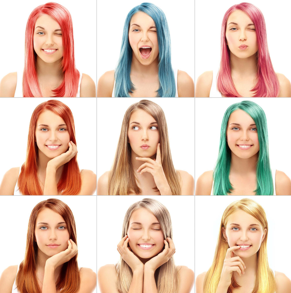 اهمیت رنگ پوست در انتخاب رنگ مو