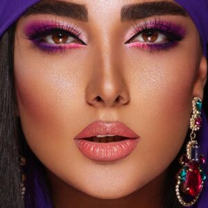 نمونه کار سالن زیبایی عروس با شکوه شهیرا