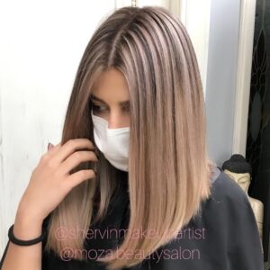 نمونه کار سالن زیبایی موزا