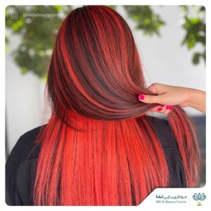 نمونه کار سالن زیبایی ندا