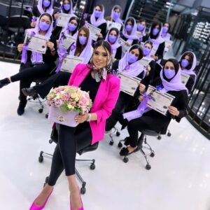 نمونه کار سالن زیبایی صدف جعفرزاده