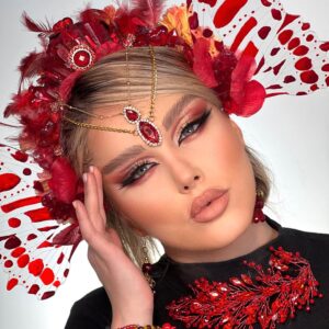 نمونه کار سالن زیبایی سمیرا باقریان