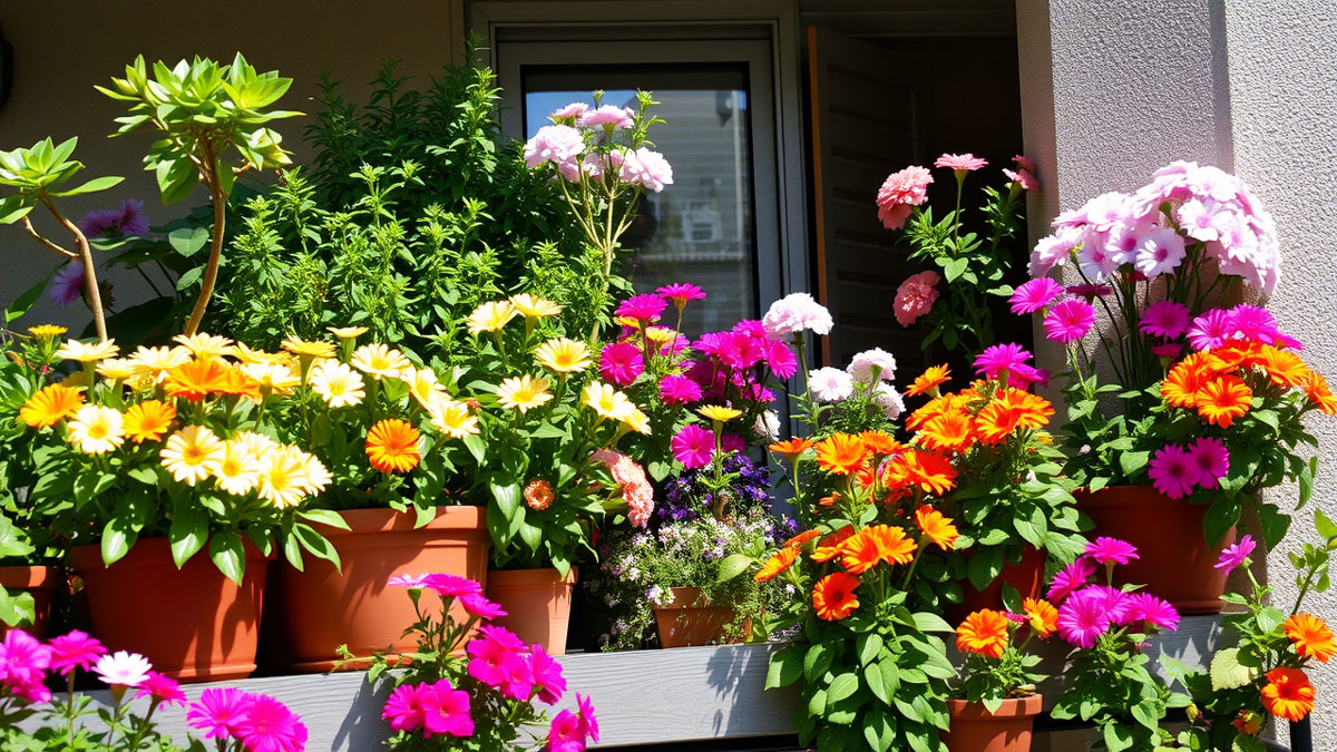 گل های آپارتمانی