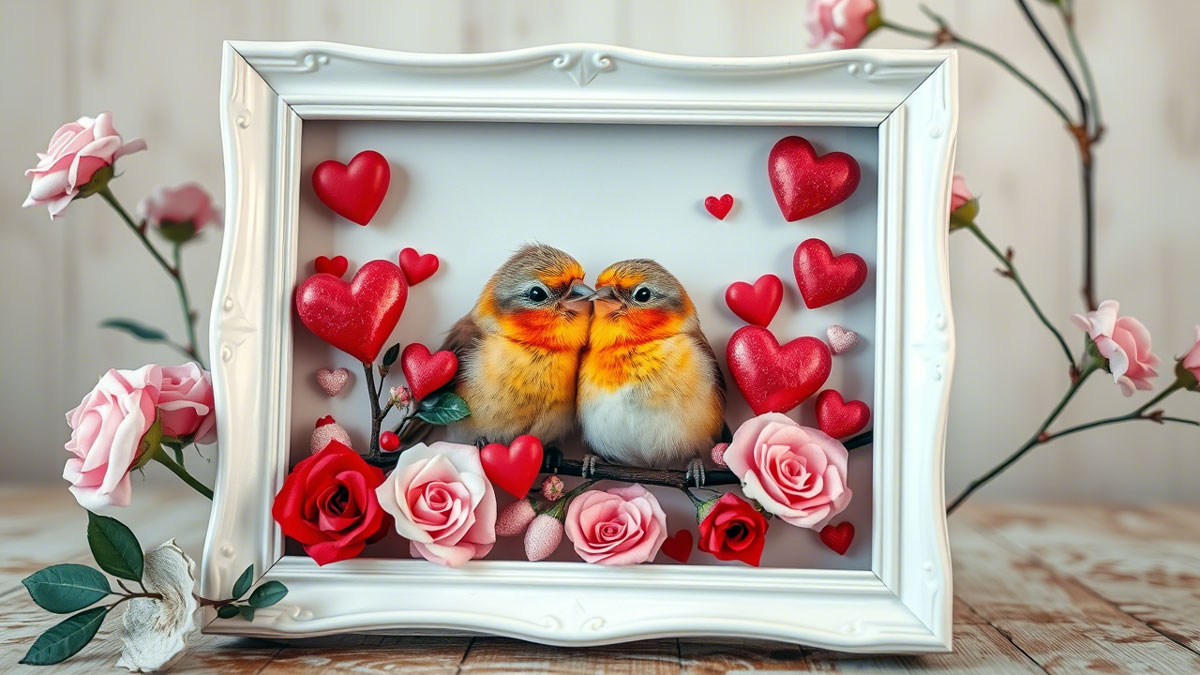 عکس یادگاری در قاب زیبا