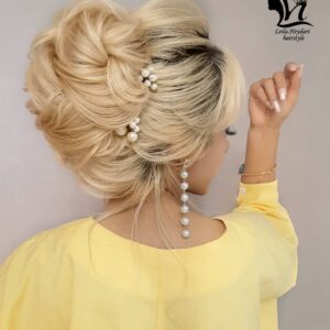 نمونه کار سالن تخصصی شینیون لیلا حیدری