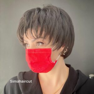 نمونه کار سالن کوتاهی مو سیما گنجی منش‎