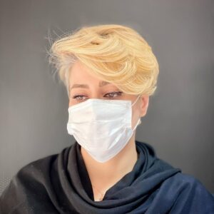 نمونه کار سالن کوتاهی مو سیما گنجی منش‎