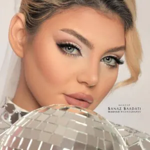نمونه کار سالن زیبایی ساناز سعادتی