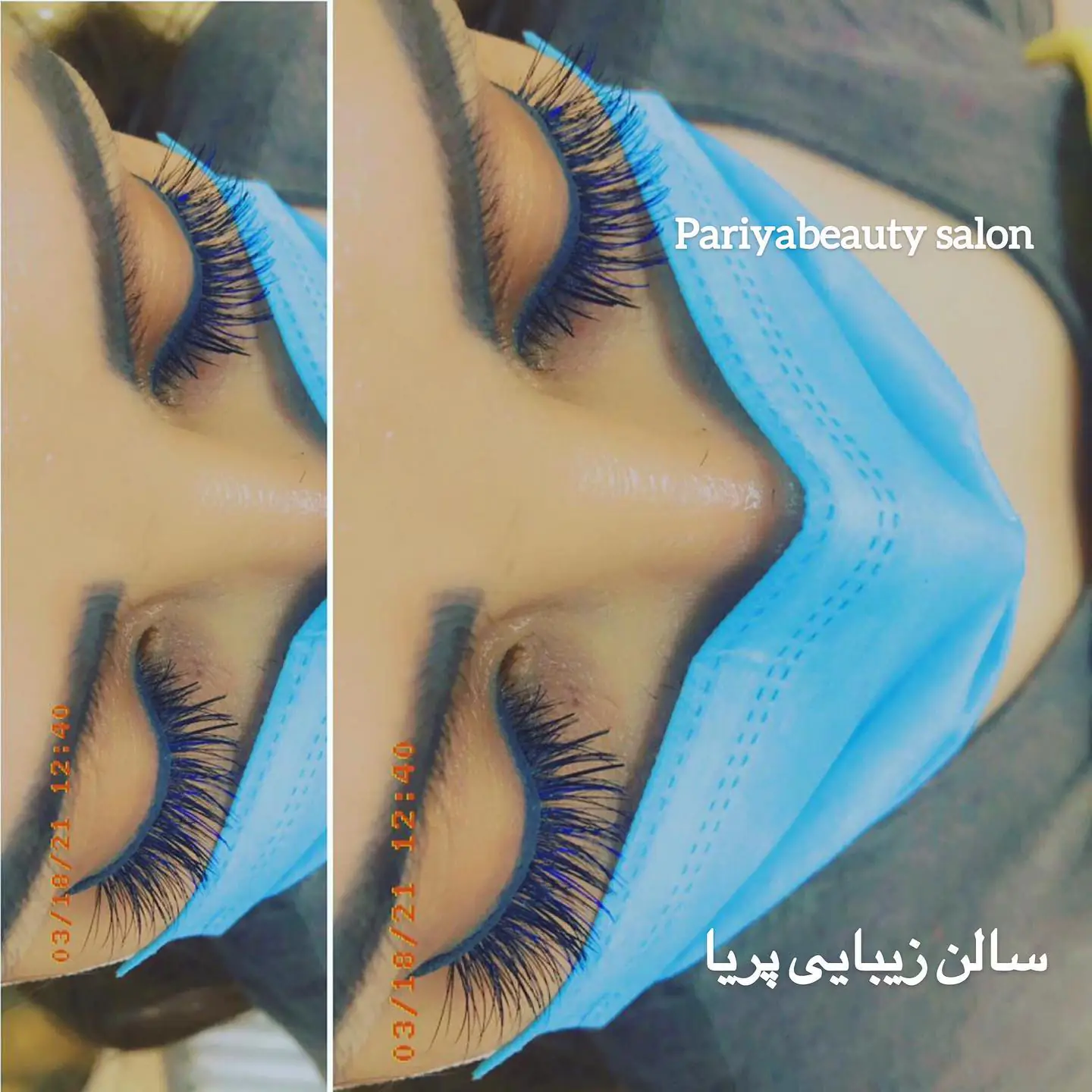 نمونه کارهای سالن زیبایی پریا