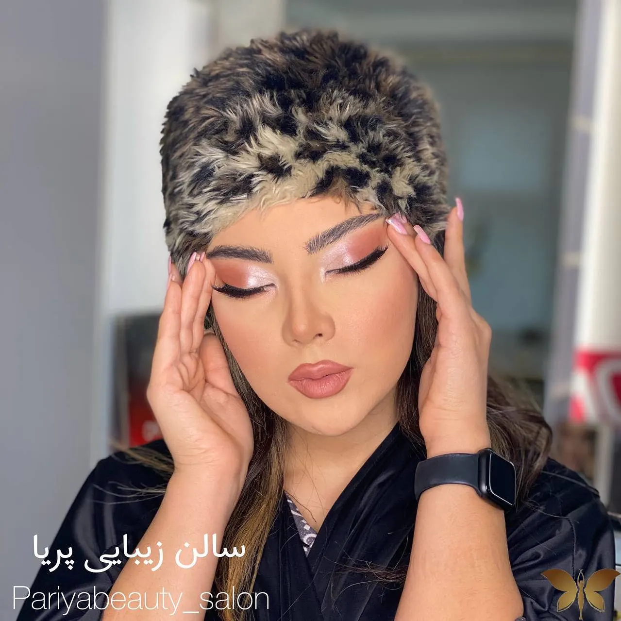 نمونه کارهای سالن زیبایی پریا
