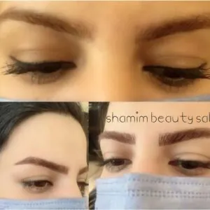 نمونه کار سالن زیبایی شمیم