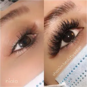 نمونه کار سالن زیبایی شمیم
