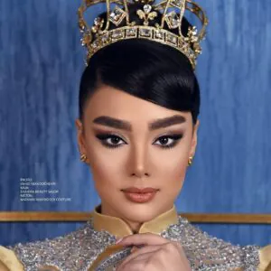 نمونه کار سالن زیبایی عروس با شکوه شهیرا