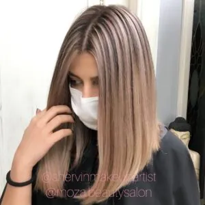 نمونه کار سالن زیبایی موزا