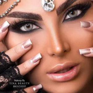 نمونه کار سالن زیبایی تینا
