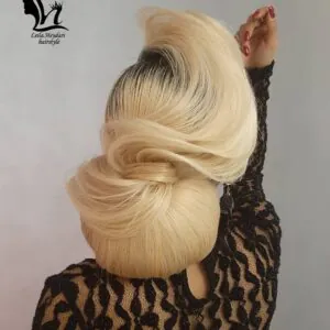 نمونه کار سالن تخصصی شینیون لیلا حیدری