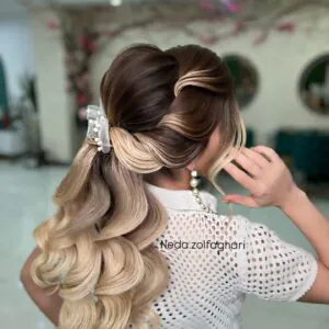 نمونه کار سالن زیبایی ندا ذوالفقاری
