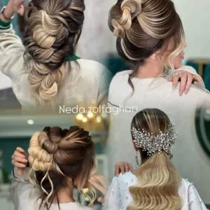 نمونه کار سالن زیبایی ندا ذوالفقاری